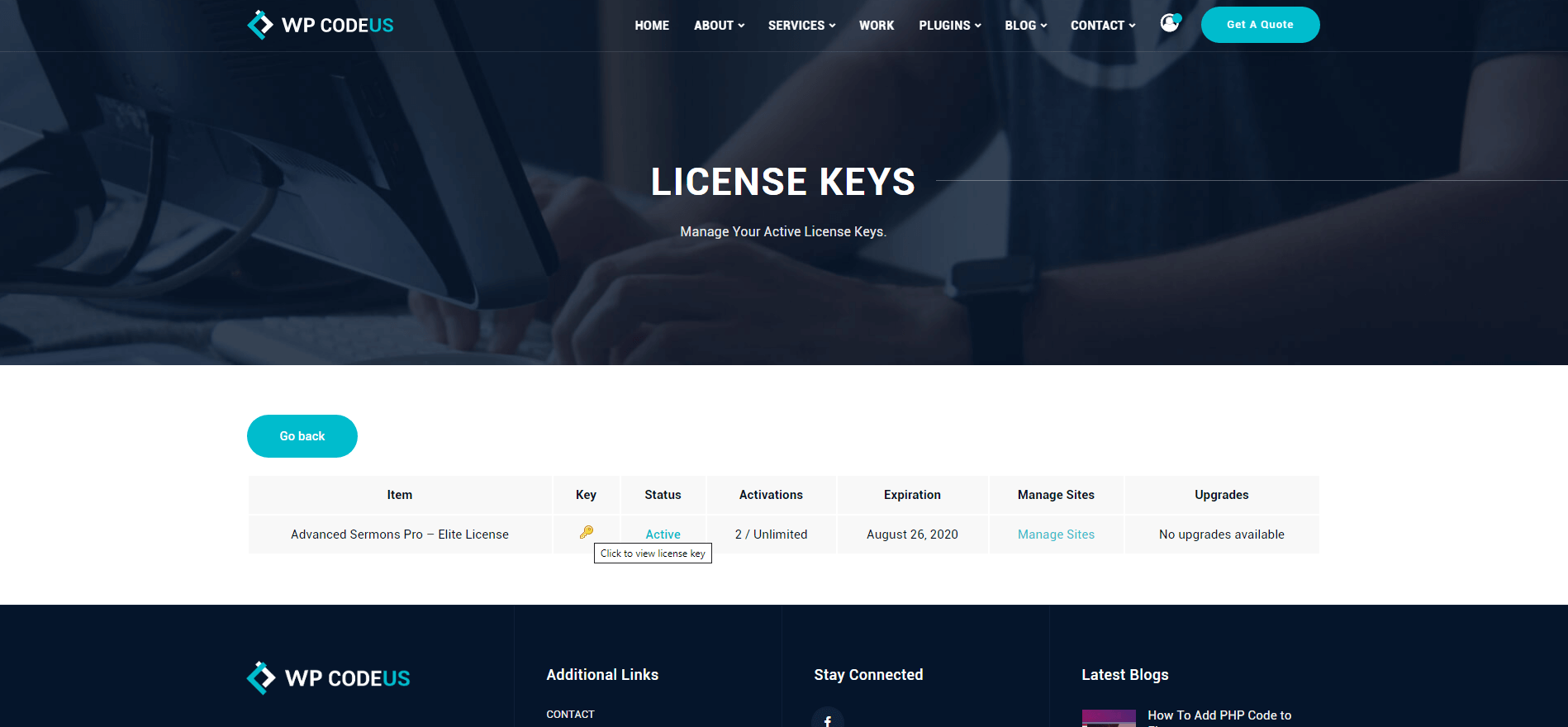 Activate & Manage Your License